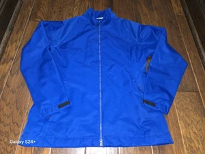 Chaqueta NIKE GOLF STORM FIT Para Hombre L Azul Real IMPERMEABLE CREMALLERA COMPLETA - Imagen 1 de 6