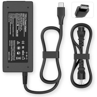 Cargador 65W 45 vatios USB C tipo C para Latitude 5320 5440 5540 5450 5420 7420 5520 Foto 1 de 4