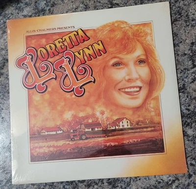 Allis Chalmers Presents Loretta Lynn Record LP Vinyl Album 1978 MCA Records  - Imagem 1 de 3