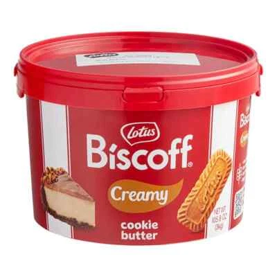 Cubo para untar de mantequilla para galletas cremosas Lotus Biscoff 6,6 lb. Foto 1 de 3