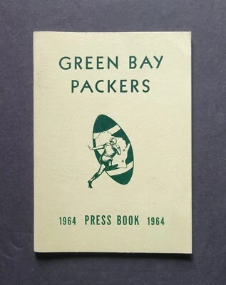 Green Bay Packers 1964 football media guide - Image 1 of 4