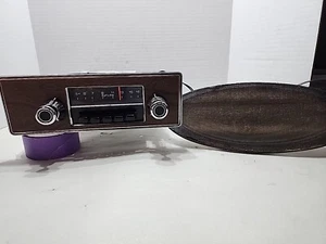OEM 1972 FORD TORINO AM PUSHBUTTON RADIO W/KNOBS & SPEAKER & FACE PLATE. WORKING - Picture 1 of 8