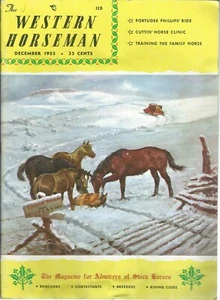 Revista - Western Horseman - Sundog Ranch George Phippen Rodeo Cuerda 12/55 - Imagen 1 de 2