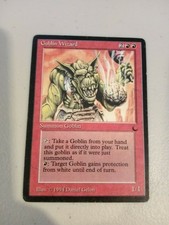 MTG Magic Goblin Wizard x1 The Dark LP