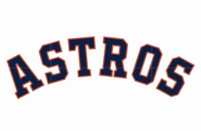 Houston Astros 4” Vinyl decal Sticker MLB bumper window car - Image 1 of 3