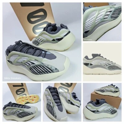 Adidas US 10 Para hombres - Gris Sal Desvanecido/Crema Streetwear - Yeezy 700 V3 - ID1674 Nuevo Foto 1 de 4