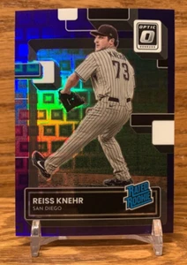 REISS KNEHR Purple Pandora /99 Prizm Rated Rookie | 2022 Donruss Optic PADRES RC - Picture 1 of 3