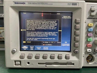 Tektronix TDS3054 Oscilloscope , 4CH , DPO , 5GSa/s , SPC Self-test PASSED_ 4296 - Image 1 of 4