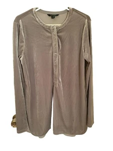 Lauren Ralph Lauren Long Sleeve Womens Size M Gray.  - Picture 1 of 5