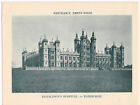 Edinburgh Donaldson's Hospital Antique Print Picture Old Victorian 1900 BPF#1250