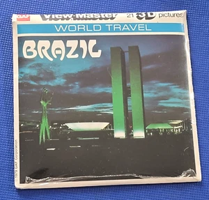 SEALED 1979 Gaf K41 Brazil World Travel view-master 3 Reels Packet - Picture 1 of 2