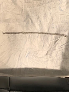 stainless steel necklace 12” long Silver Color - Picture 1 of 3