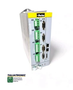 Parker Compax3 Servo Drive C3S025V2F10I32T11M00 / C3S025V2F10 I32 T11 M00 /6A - Picture 1 of 6