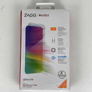 ZAGG Invisibleshield Glas XTR Displayschutzfolie für iPhone 13 Pro Max (6,7") NEU - Bild 1 von 2