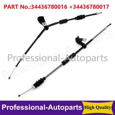  Cable de freno de estacionamiento trasero izquierdo y derecho apto para BMW 745i 750i 760i Alpina B7 Foto 1 de 4