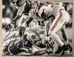 Jihaad Campbell SIGNED Spotlight 11x14 Photo W/Beckett Witness - Picture 1 of 4