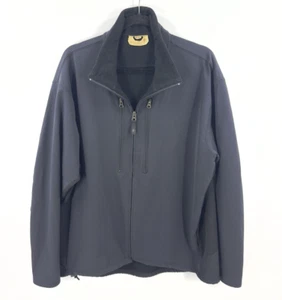 Smartwool Merino Wool Full Zip Lined Jacket Mens Size XL Black Lightweight Coat - Picture 1 of 10