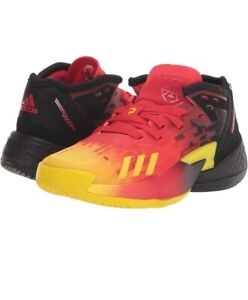 adidas Size 4 D.O.N. Issue #4 Dash Youth Kid HR1786 Red Yellow Pixar Incredibles