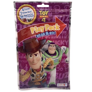 NEW Toy Story 4 Grab & Go Play Pack (Woody & Buzz Cover) - Party Favor, Prize - Picture 1 of 2