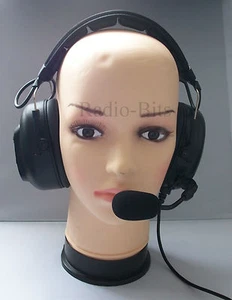 Wytrzymały zestaw słuchawkowy do Icom i6 Block F51 F61 ze złączem Hirose Quick Release - Zdjęcie 1 z 6