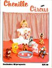 Chenille Circus Vintage 1970er Jahre Puppe & Tierherstellung Handwerk Projekte Muster Buch