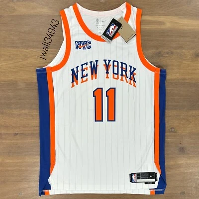 Jalen Brunson #11 New York Knicks Nike 2024/25 AUTHENTIC NBA City Edition Jersey - Image 1 of 4