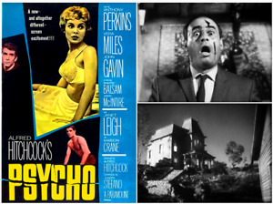 16mm Feature Film PSYCHO (1960) Alfred Hitchcock Horror - EXCELLENT ORIG - Uncut