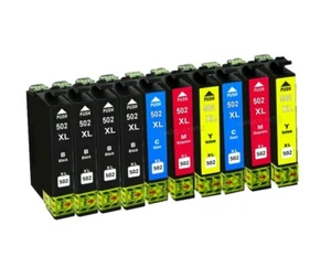 Druckerpatronen für Epson 502XL XP-5100 XP-5105 XP-5115 WF-2860DWF WF-2865DWF - Bild 1 von 18