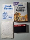 Miracle Warriors: Seal of the Dark Lord - Sega Master System - Carte CIB complète