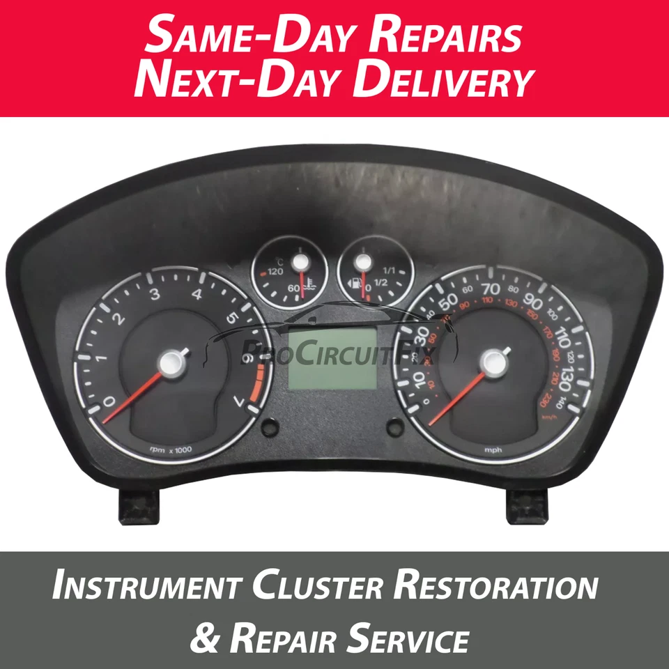 FORD FOCUS, ПРИБОРНАЯ ПАНЕЛЬ C-MAX, SPEEDO, ЧАСЫ 2004 - 2007 *РЕМОНТ СЕРВИС - Изображение 1 из 4