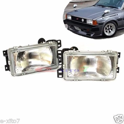 Corolla E70 E71 KE70 TE71 TE72 GL Model Headlight Lights Lamp 1-pairs New - Image 1 of 3