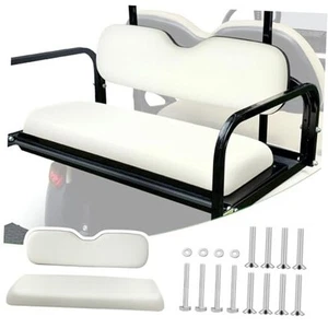 Universal Rear Replacement Cushions for Golf Cart Flip Rear Seat,Golf Cart - Picture 1 of 7