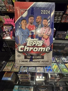 2024 Topps Chrome MLS Soccer Hobby Box - Picture 1 of 2