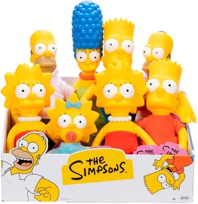 WARNER BROS. Jakks Pacific - Die Simpsons - Simpsons Plüschfiguren Basic 27 Cm Assortiert
