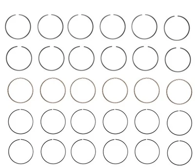 Juego de anillos de pistón EngineTech para 1 motor .50 mm .020 pulgadas de gran tamaño .50 mm .020 pulgadas Overs Foto 1 de 4