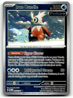 Iron Bundle 056/182 Reverse Holo Uncommon SV04: Paradox Rift LP - Image 1 of 2