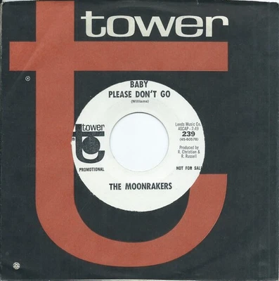 ROCK / GARAGE 45 - MOONRAKERS "BABY PLEASE DONT GO" TOWER 239 PROMO ORIG - Image 1 of 2