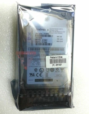 81Y9651 IBM 10K 900GB 6GBPS SAS 2.5 pulgadas-SFF HS Disco duro 81Y3805 81Y9650 Foto 1 de 3