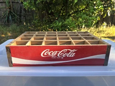 ДЕРЕВЯННЫЙ ЯЩИК COKE A COLA — около 2015 г. - Изображение 1 из 3