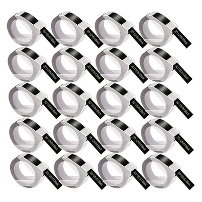 20PK Compatible for Dymo 3D Emobssing Tape 521209 Label Self-Adhesive 12mm - Image 1 of 4