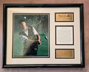 PAYNE STEWART, gravierte Signatur, gerahmtes Bild 15x12", Sugar Creek, Golf - Bild 1 von 5