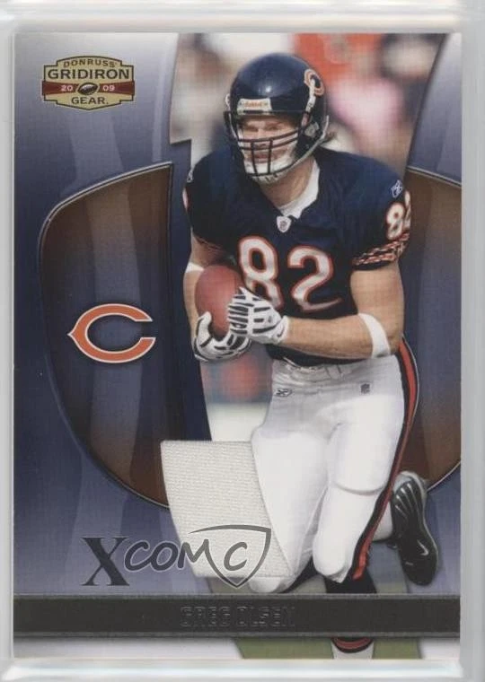 2009 Donruss Gridiron Gear X's Materials Jerseys /100 Greg Olsen #35 - Image 1 of 2