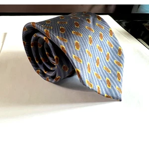 Kuppenheimer Vintage Lilac Silk Necktie Paisley with price tag attached 1970's - Picture 1 of 5