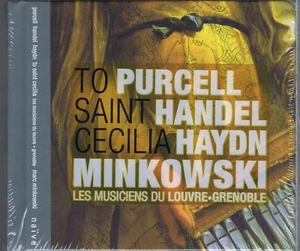 2 CDs BOOK(SEALED)HANDEL HAYDN SONG FOR ST CECILIA'S DAY MINKOWSKI STUTZMANN - Imagen 1 de 2