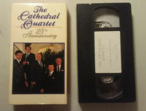 VHS The Cathedrals Cathedral Quartett 25th Anniversary Silber 1990 Homeland Payne - Bild 1 von 6