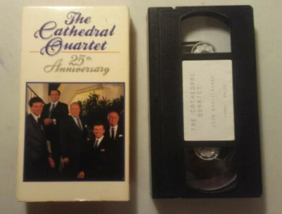 VHS The Cathedrals Cathedral Quartet 25th Anniversary Silver 1990 Homeland Payne - Image 1 of 4