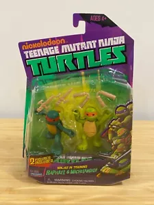 Playmates Teenage Mutant Ninja Turtles Ninjas in Training Raphael & Michelangelo - Foto 1 di 2