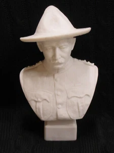 1900 Boer War Robinson & Leadbeater Parian Bust of Baden Powell General & Scout - Picture 1 of 12
