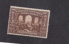 CANADA # 135 MNH FATHERS OF THE CONFEDERATION CAT VALUE $180  STAR OF DAVID