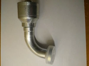 Eaton Hydraulic Hose Fitting 4S12FLB12 90deg Elbow - Picture 1 of 4